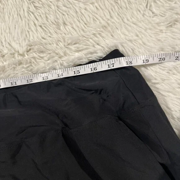 Baleaf womens black NWT lined biking shorts 18W UPF 50+ pull on - Picture 8 of 12